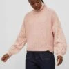 Vila Rollkragen - Pullover - Misty Rose