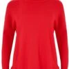 With Long Sleeves - Pullover - Red