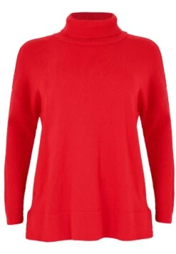 With Long Sleeves - Pullover - Red