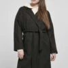 URBAN CLASSICS Damen Oversized - Trench - Black 1 URBAN CLASSICS Damen Oversized - Trench - Black -Next Soldes 51f794e7c7b34c3aa880b27a54439da3