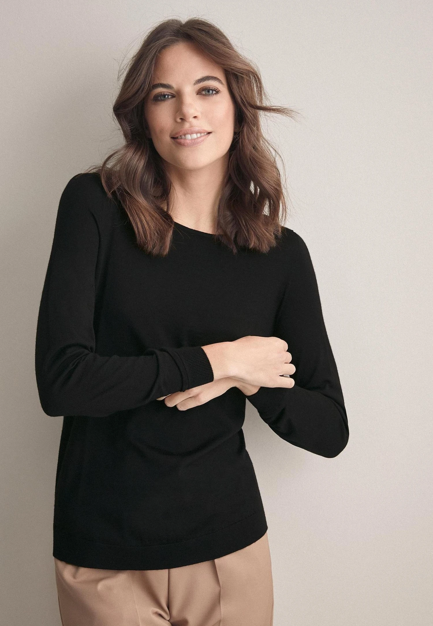 Rundhals Ultralight - Pullover - Nero 3 Rundhals Ultralight - Pullover - Nero