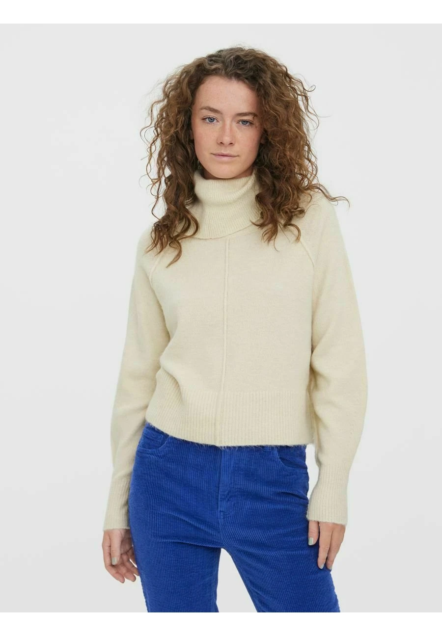 Vero Moda Wasserfall-Ausschnitt - Pullover - Birch 3 Vero Moda Wasserfall-Ausschnitt - Pullover - Birch