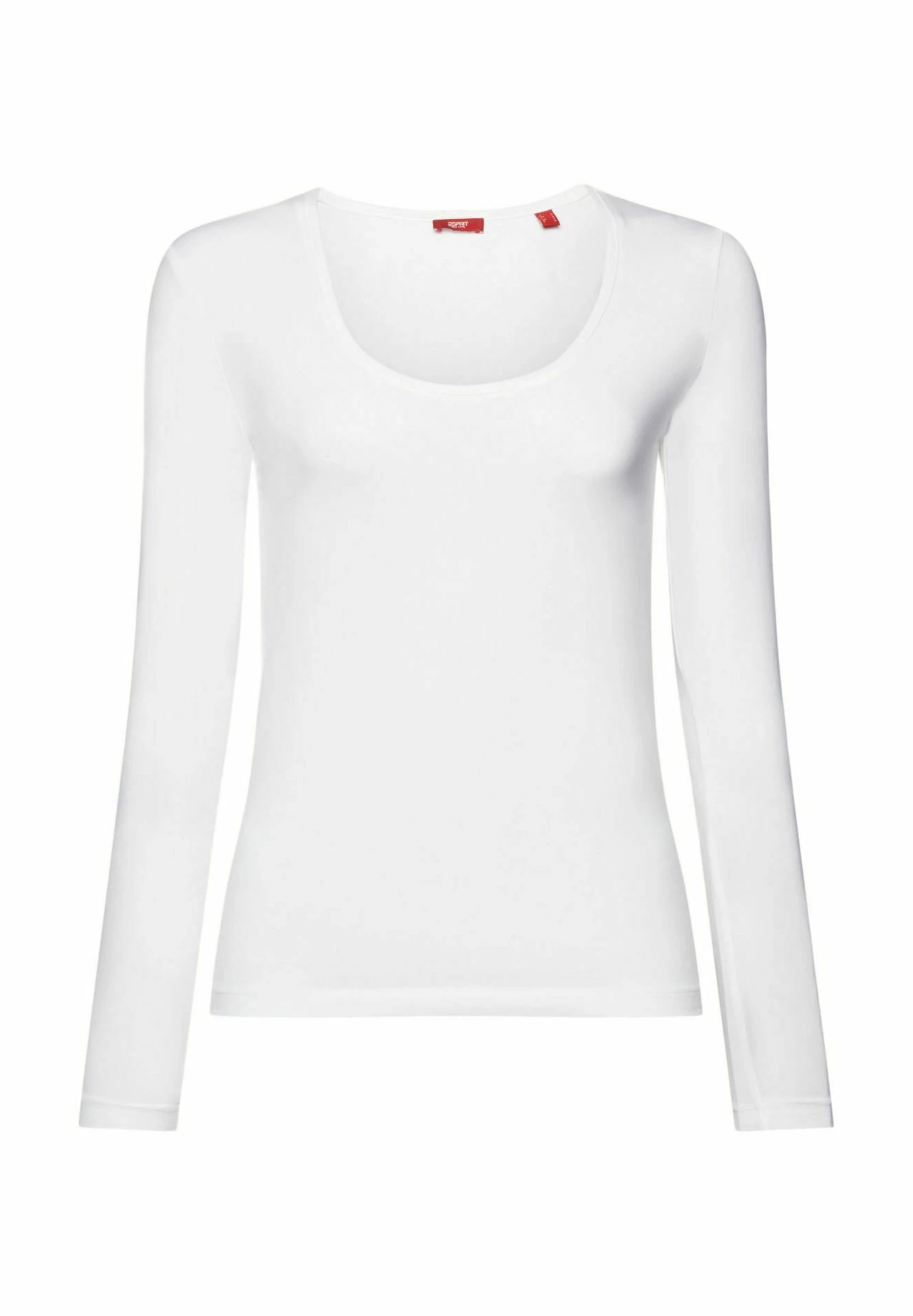 ESPRIT T-Shirt À Manches Longues - White 8 ESPRIT T-Shirt À Manches Longues - White – Image 6