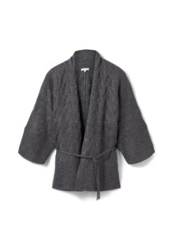 Tom Tailor Gebundener - Gilet - Evident Anthracite Melange -Next Soldes 52d3bd38fc1449f989b11bd440084638