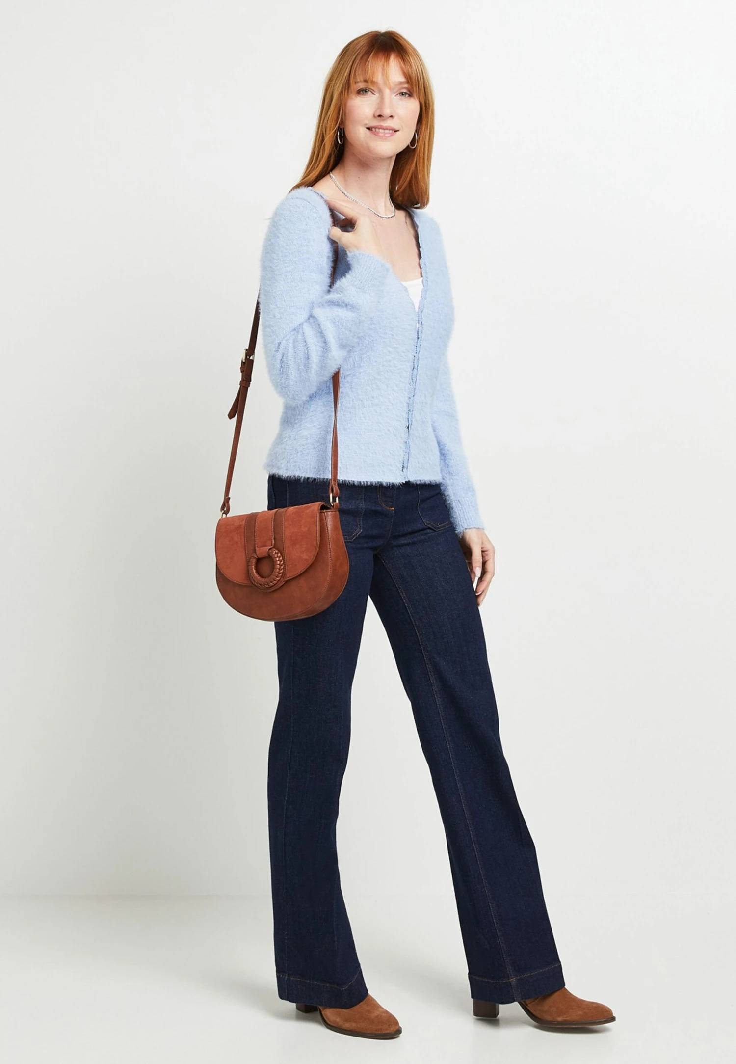 Gilet En Douce Fantaisie - Gilet - Bleu Clair 4 Gilet En Douce Fantaisie - Gilet - Bleu Clair – Image 2