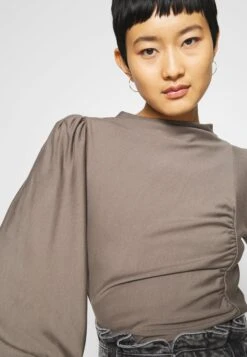 Gestuz Rifa Puff - T-Shirt À Manches Longues - Earth -Next Soldes 53e355c920fb45438e22b4fd95e1338e