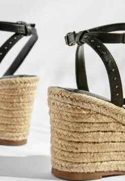 Next Forever Comfort Stud Strap Standard - Sandales Compensées - Black 11 Next Forever Comfort Stud Strap Standard - Sandales Compensées - Black -Next Soldes 542a834b239a43ee8caaaf0eb279993a