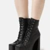 Jeffrey Campbell Akita - Bottines À Lacets - Black -Next Soldes 54cb813a66c346c0ae2214f56e06caef