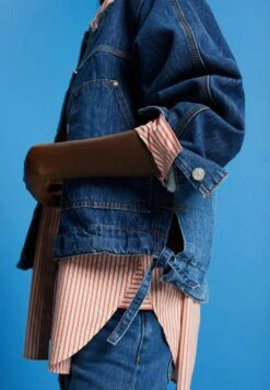 ESPRIT Veste En Jean - Blue Dark Washed 18 ESPRIT Veste En Jean - Blue Dark Washed -Next Soldes 54ffd4987f1645b091f01a0a351a11ab