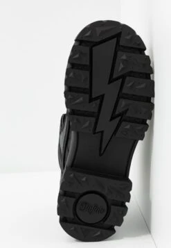 Buffalo Aspha Mid - Bottines À Plateau - Black -Next Soldes 5518379be1ee4eb185c624e558c55584