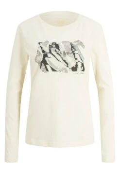 Tom Tailor Mit Motivprint  - T-Shirt À Manches Longues - Soft Buttercream -Next Soldes 553c9a62223949279a481e6db39a4693