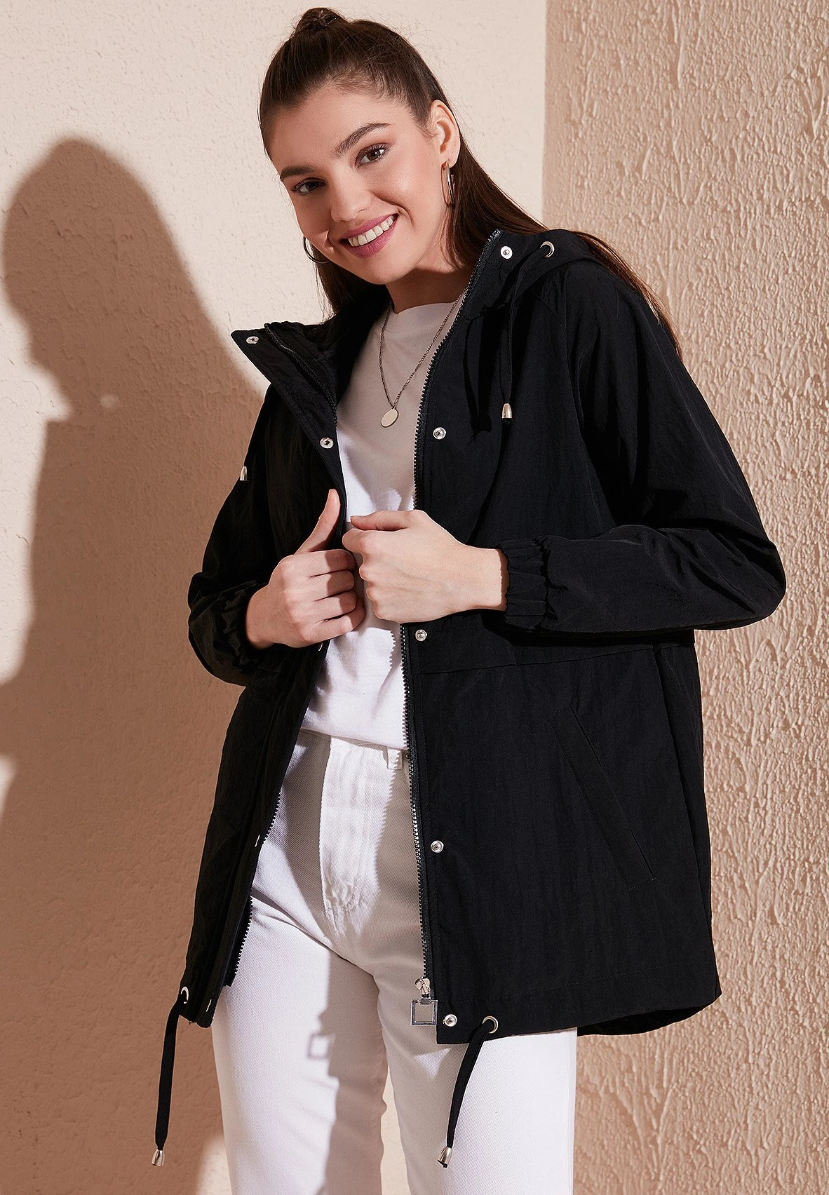 LELA Regular Fit - Parka - Black 7 LELA Regular Fit - Parka - Black – Image 5