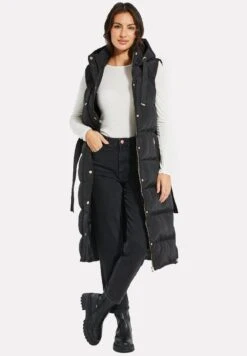 Threadbare Veste Sans Manches - Black -Next Soldes 55d8f20c5b314a2fae5c1afe03f23e43