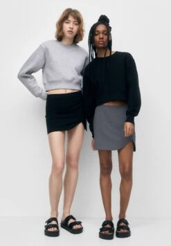 PULL & BEAR 2 Pack - Sweatshirt - Black