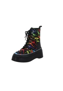 Gemini Anilina/Kombi - Bottines À Plateau - Schwarz Multi -Next Soldes 55ff632c06c34366a09d638754c557eb