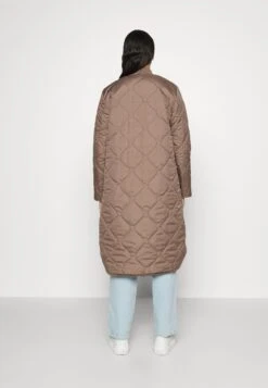 Vila Vimanon Quilted Jacket - Manteau Classique - Walnut -Next Soldes 56a4e66e123640ccadfcf87dafad5e09