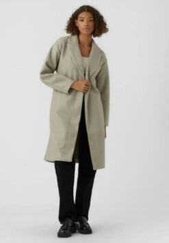 Vero Moda Vmfortune Long Ga Noos - Manteau Classique - Silver Mink