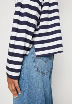 Monki T-Shirt À Manches Longues - Blue Dark -Next Soldes 583ba79b0e844fb691c007767cfec13f