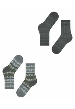 ESPRIT Fair Isle 2-Pack - Chaussettes - Sortiment