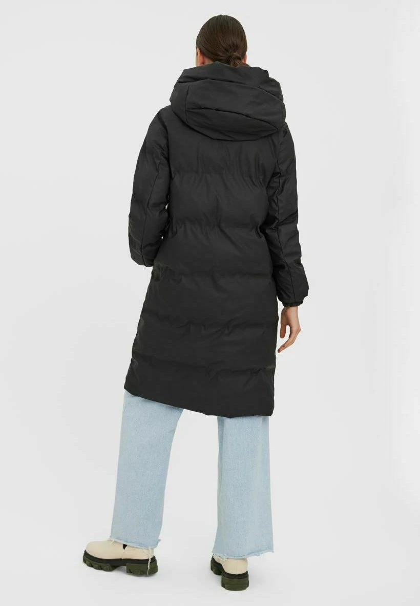 Vero Moda Vmnoe Long Coated Boos - Manteau D'Hiver - Black 5 Vero Moda Vmnoe Long Coated Boos - Manteau D'Hiver - Black – Image 3