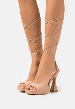 Aldo Daphnee - Sandales À Plateforme - Medium Beige