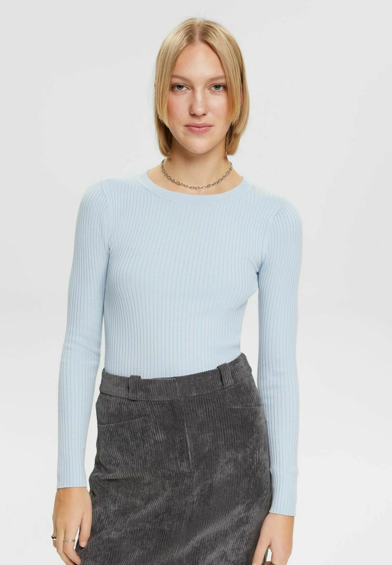 ESPRIT Pullover - Pastel Blue 3 ESPRIT Pullover - Pastel Blue