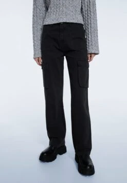 Stradivarius Pantalon Cargo - Grey