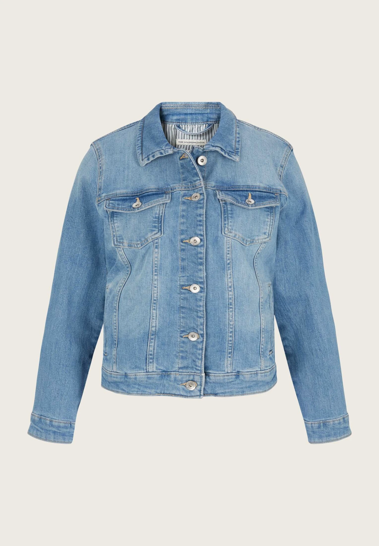 Tom Tailor Authentic Jacket - Veste En Jean - Light Stone Blue Denim 7 Tom Tailor Authentic Jacket - Veste En Jean - Light Stone Blue Denim – Image 5
