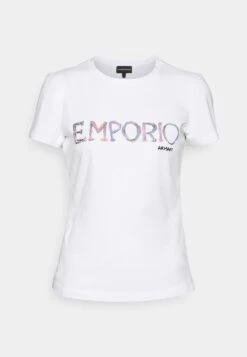 Emporio Armani T-Shirt Imprimé - White 12 Emporio Armani T-Shirt Imprimé - White -Next Soldes 5aec910995c5477a9f2f0dfb8f983aaf