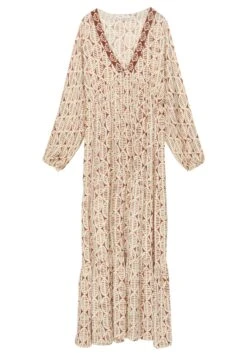 PULL & BEAR Printed With Latticework-Long - Robe Longue - Dark Red -Next Soldes 5b092cd7e35542e4bfc4d3aad840153a