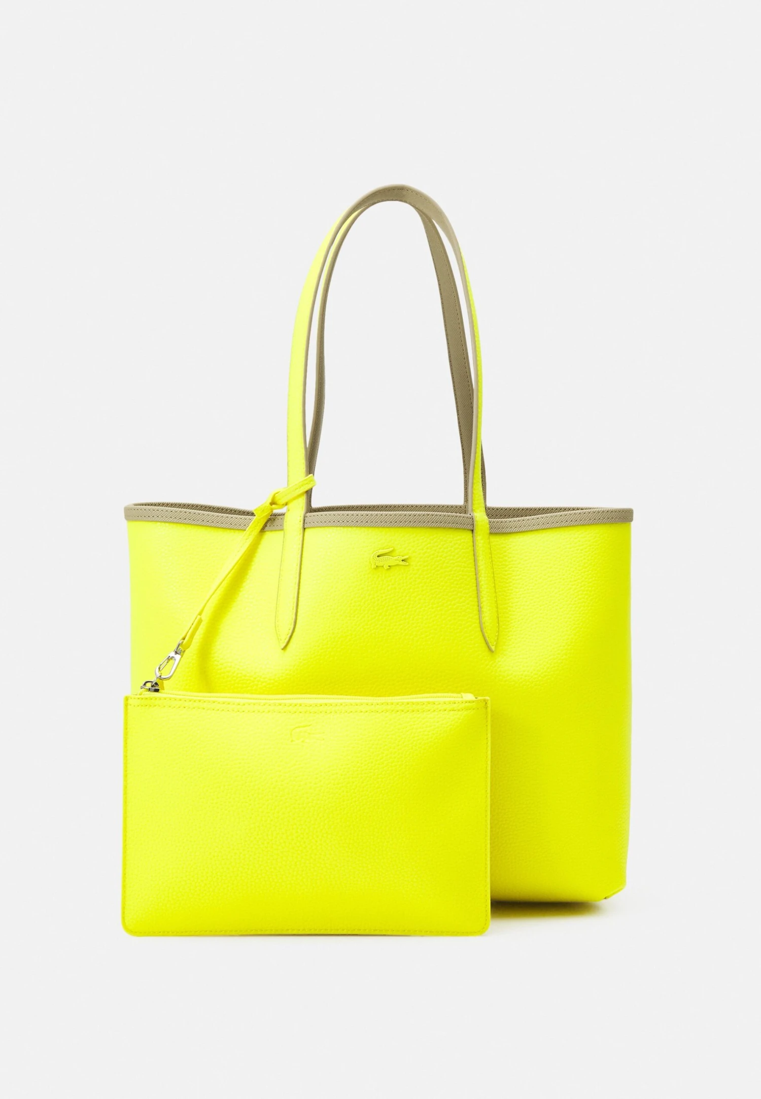 Lacoste Sac À Main - Brindille Jaune Elec 6 Lacoste Sac À Main - Brindille Jaune Elec – Image 4