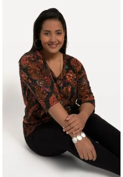 Ulla Popken A-Line Allover-Druck V-Ausschnitt 3/4-Arm - Blouse 10 Ulla Popken A-Line Allover-Druck V-Ausschnitt 3/4-Arm - Blouse -Next Soldes 5c3c3259333f48fabd64116e3a34820b