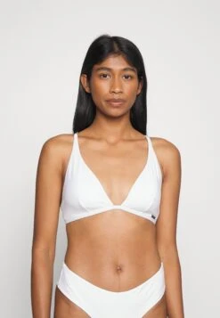 Calvin Klein Swimwear Fixed Triangle-Rp - Soutien-Gorge Triangle - Classic White