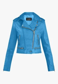 Oakwood Kyoto - Veste En Cuir - Blue 13 Oakwood Kyoto - Veste En Cuir - Blue -Next Soldes 5c711c14be104deba062c36fd3ef6aba