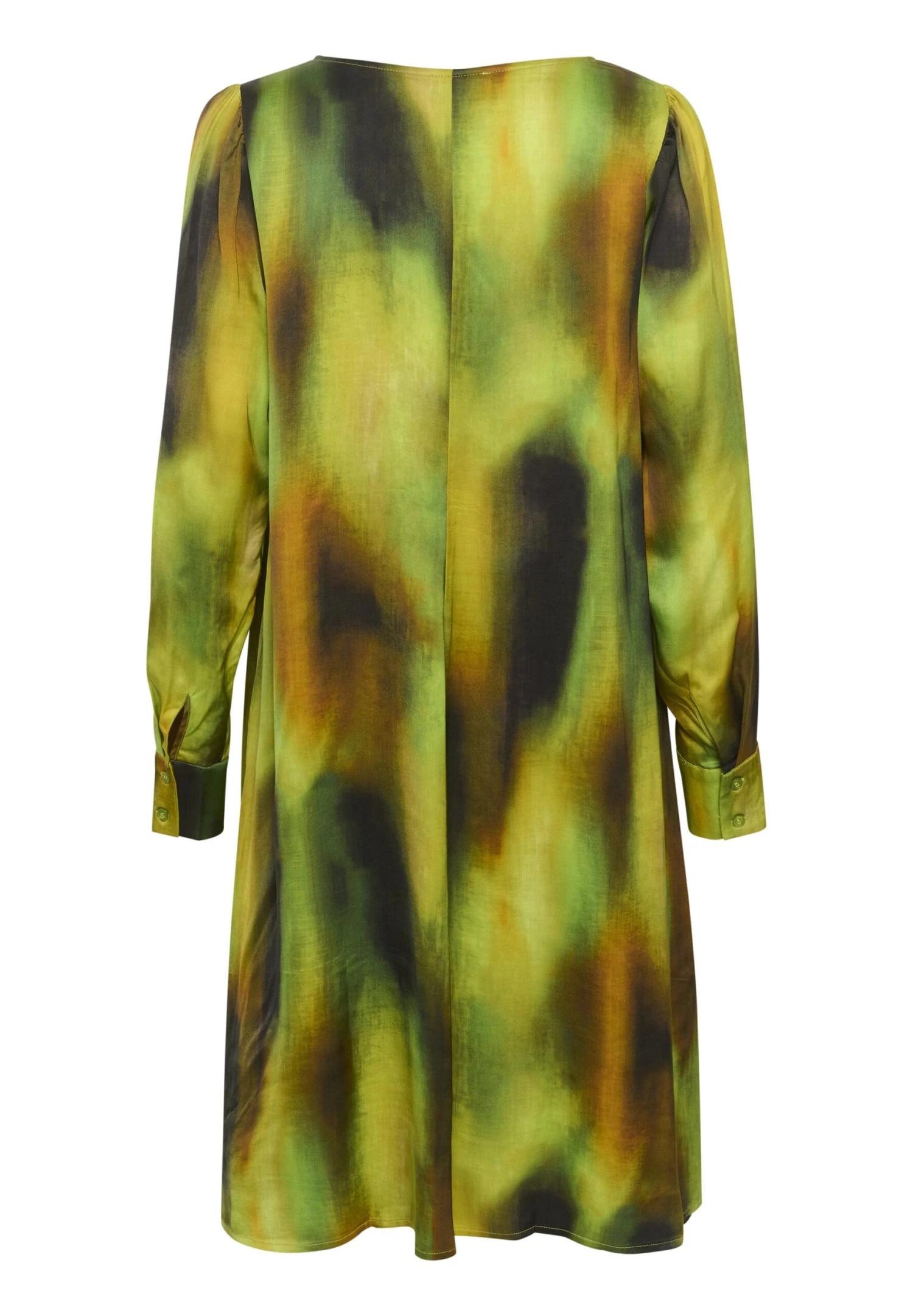 Tamara - Robe De Jour - Kelp Forest Green Aop 4 Tamara - Robe De Jour - Kelp Forest Green Aop – Image 2