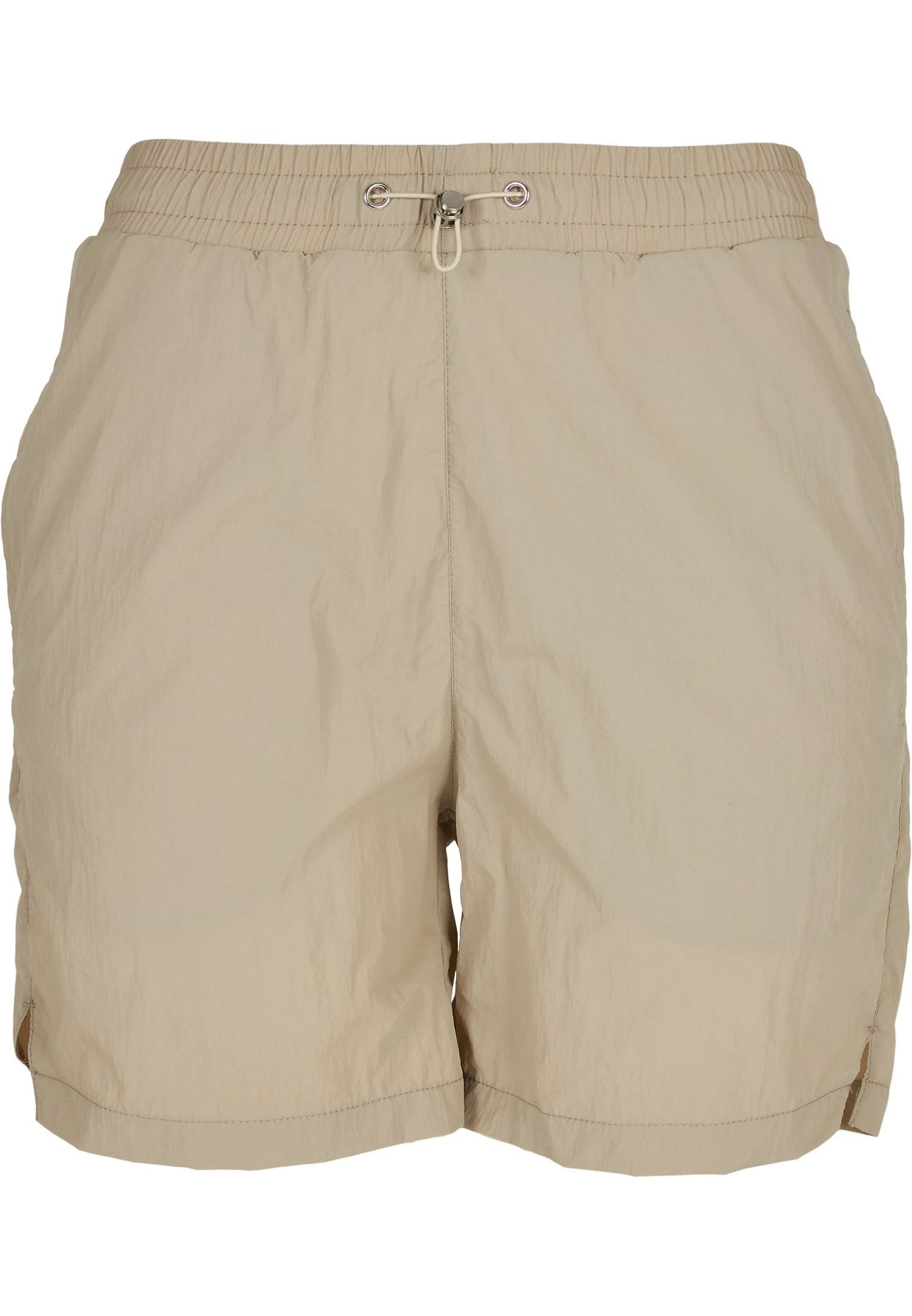 URBAN CLASSICS Ladies Crinkle Nylon Shorts - Short - Concrete 3 URBAN CLASSICS Ladies Crinkle Nylon Shorts - Short - Concrete