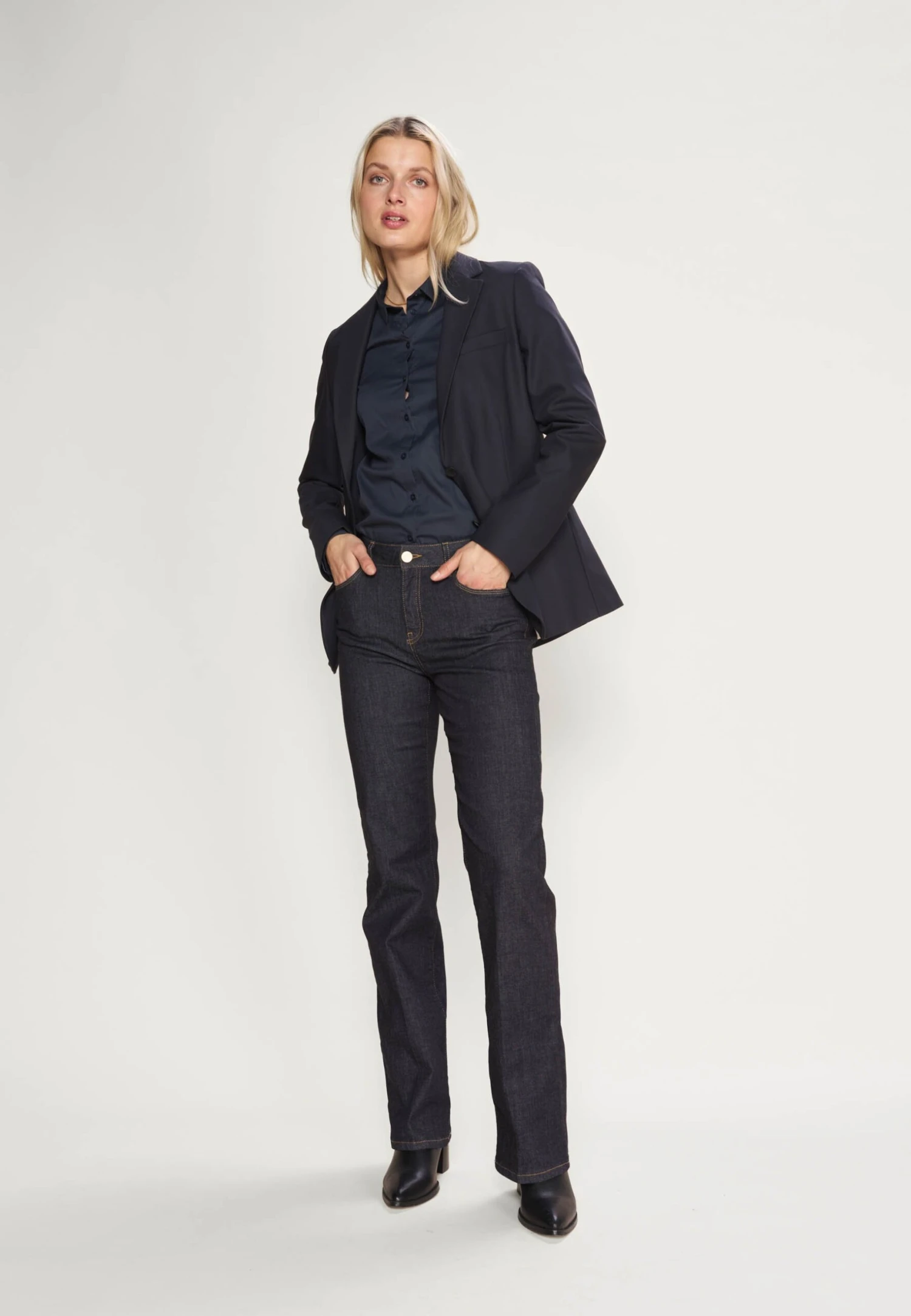 Mos Mosh Mary Night - Blazer - Navy 4 Mos Mosh Mary Night - Blazer - Navy – Image 2