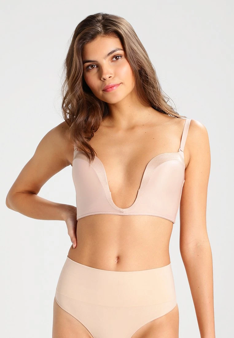 Wonderbra Perfect Deep Plunge - Soutien-Gorge À Bretelles Amovibles - Skin 3 Wonderbra Perfect Deep Plunge - Soutien-Gorge À Bretelles Amovibles - Skin