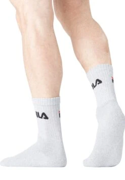 Fila Unisex Crew Im 6Er Pack - Chaussettes - White / Blue -Next Soldes 5e834e4b71c24237ab4a3136debd7791