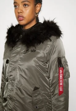 Alpha Industries Long Fishtail - Parka - Vintage Green 17 Alpha Industries Long Fishtail - Parka - Vintage Green -Next Soldes 5f17aedac8b3419588a810431a45a632