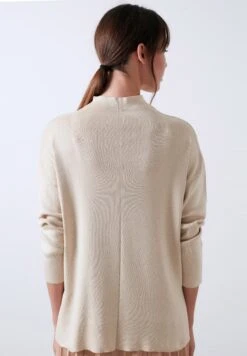 LELA Long Back - Pullover - Beige 7 LELA Long Back - Pullover - Beige -Next Soldes 5f2c8bf95091458481b5a51f692a4d2d