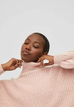 Vila Rollkragen - Pullover - Misty Rose -Next Soldes 5f4ee97e8092430a9151ab9aeb18748b