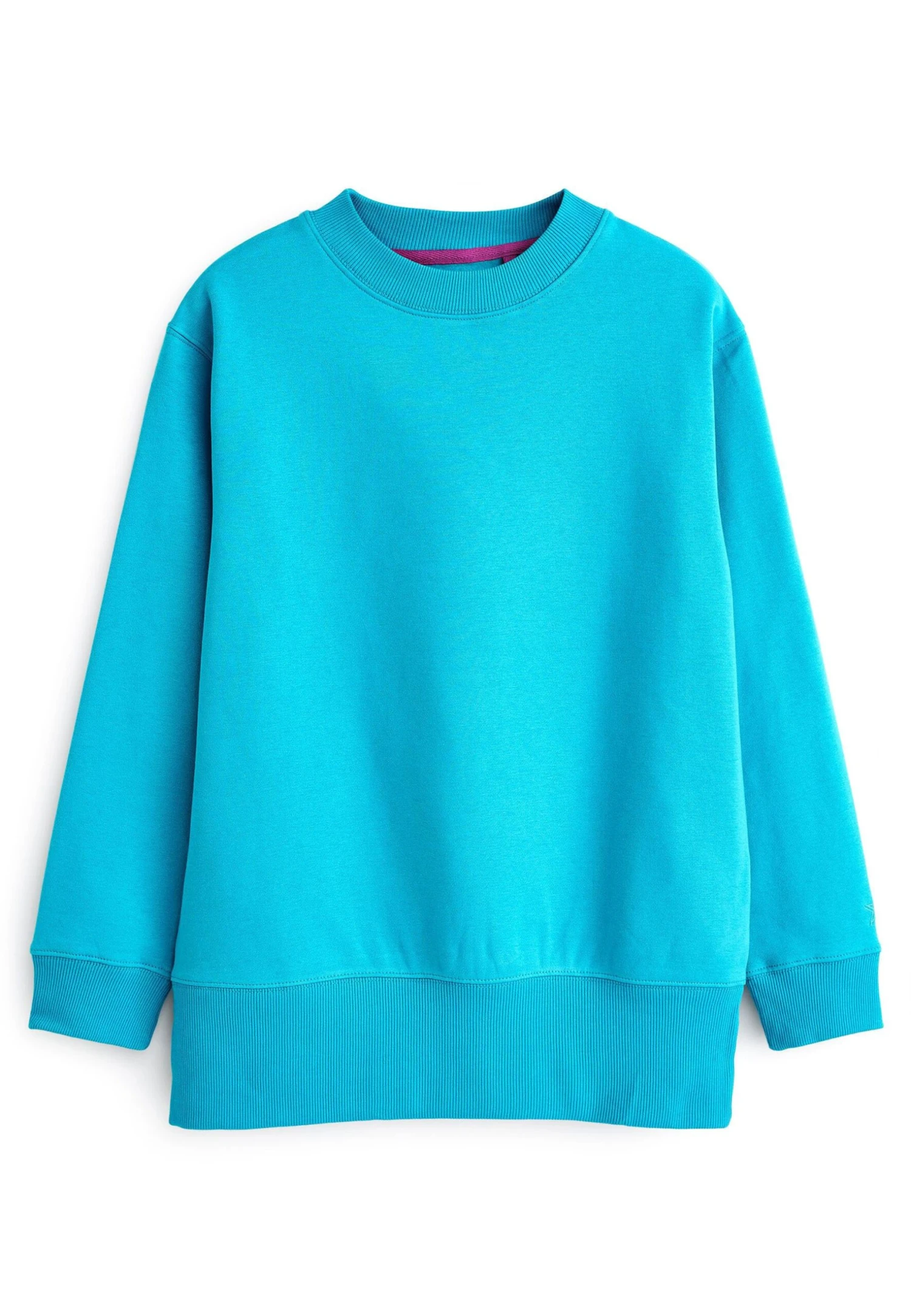 Next Essentials Longline Standard - Sweatshirt - Blue 6 Next Essentials Longline Standard - Sweatshirt - Blue – Image 4