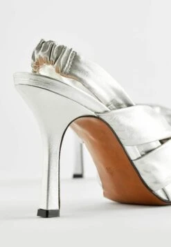 Next Signature Forever Comfort Twist Standard - Sandales À Talons Hauts - Silver -Next Soldes 5f8fb91752564271abe0e4ea3984d7fa