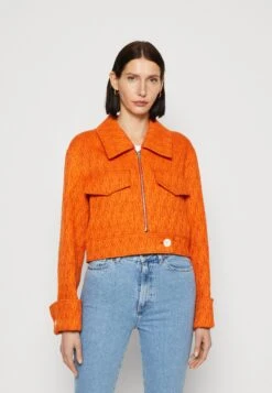 Gant Cropped Jacket - Veste Légère - Pumpkin Orange