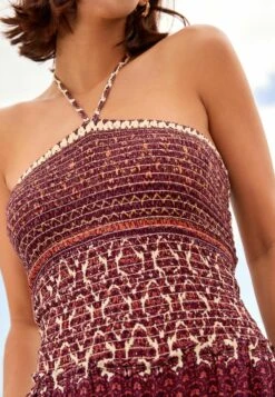 Next Shirred Bandeau - Combinaison - Red Burgundy Woodblock 10 Next Shirred Bandeau - Combinaison - Red Burgundy Woodblock -Next Soldes 60d303c5936147c68da2fe8703382959