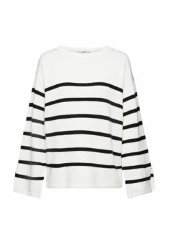 ESPRIT Gestreifter - Pullover - Off White 15 ESPRIT Gestreifter - Pullover - Off White -Next Soldes 60daac456a6f48aa89c8f5f3361f81aa