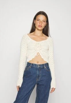 Pieces Petite Pcjudy Cropped - Pullover - Birch -Next Soldes 615ce61a2ca6445e9082cebfd8c1cef5