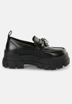 Buffalo Aspha Chain - Mocassins - Black -Next Soldes 6241445d69e54404b09e50f75a58ff66
