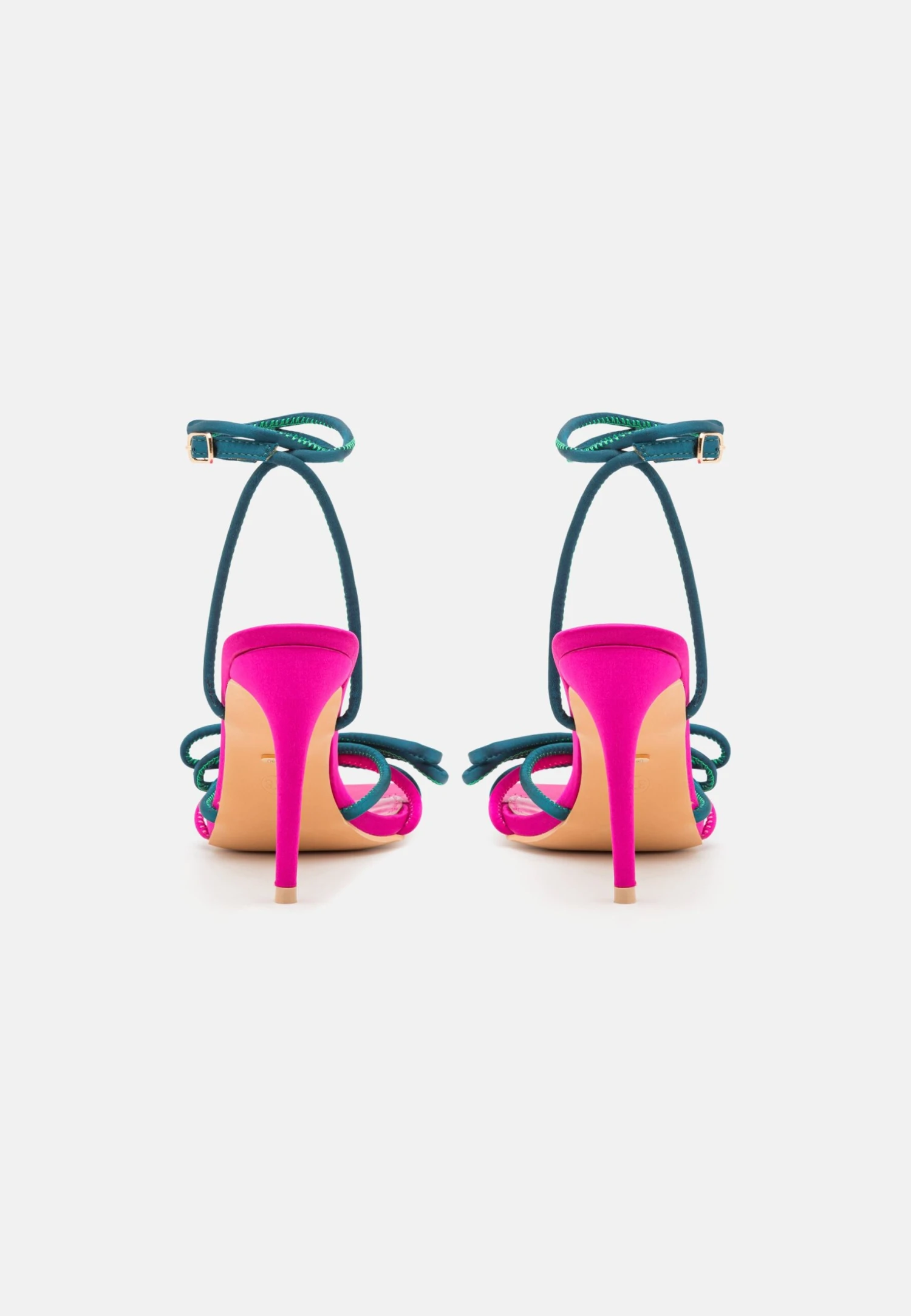 Sandales À Talons Hauts - Fushia 6 Sandales À Talons Hauts - Fushia – Image 4